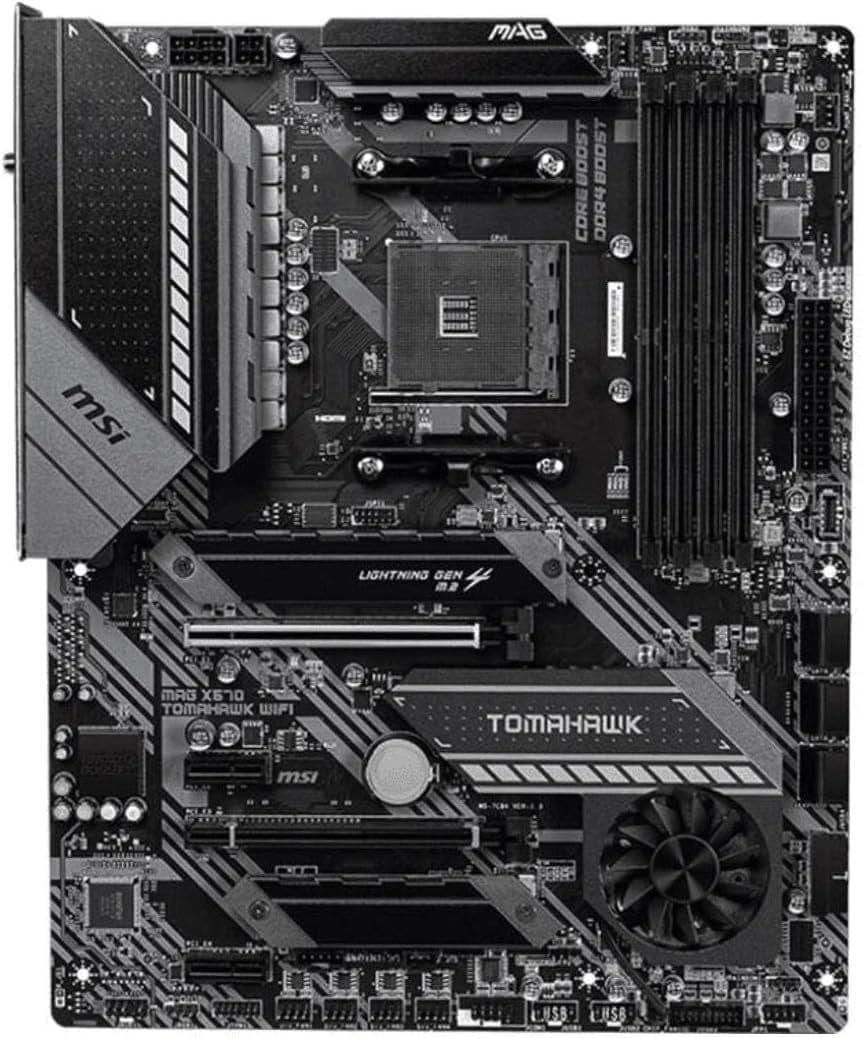 MAG X570 TOMAHAWK WIFI Motherboard (AMD AM4, DDR4.