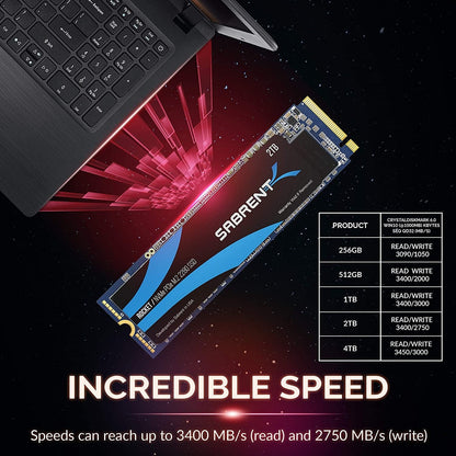 2TB Rocket Nvme Pcie M.2 2280 Internal SSD High Performance.