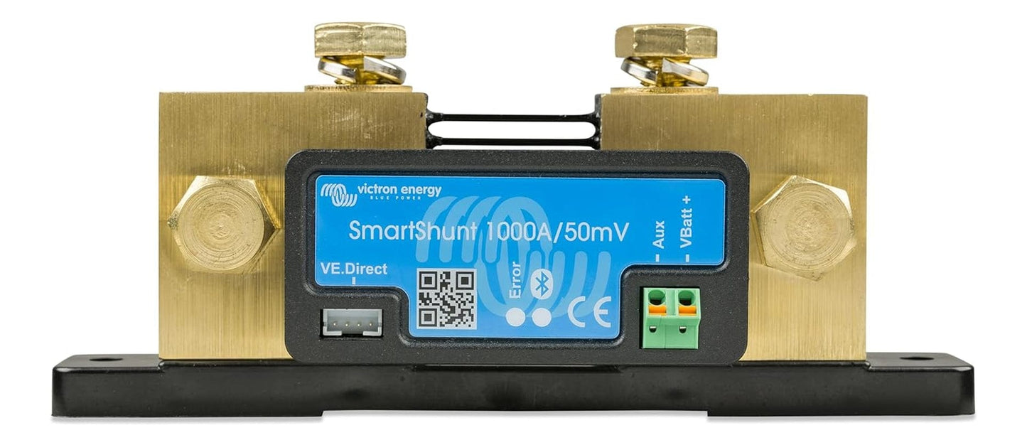 Smartshunt Battery Monitor (Bluetooth) - Victron Smart Shunt - 6.5V-70V, 1000 Amp.