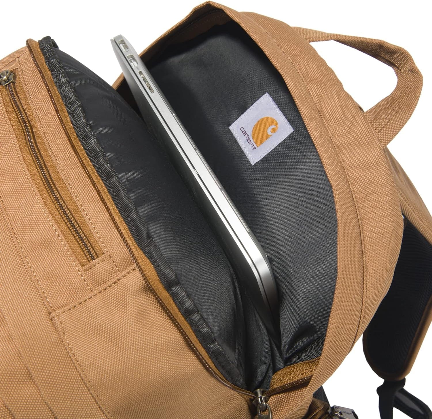 35L Triple-Compartment Backpack  Brown.