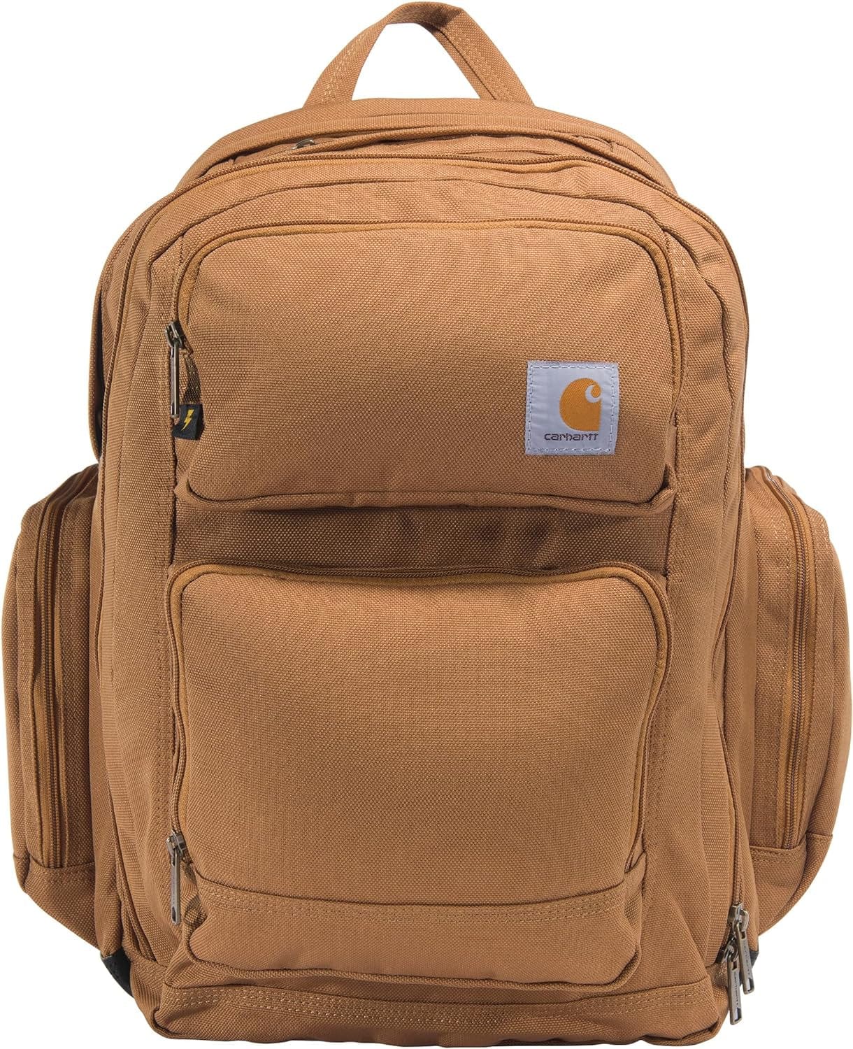 35L Triple-Compartment Backpack  Brown.