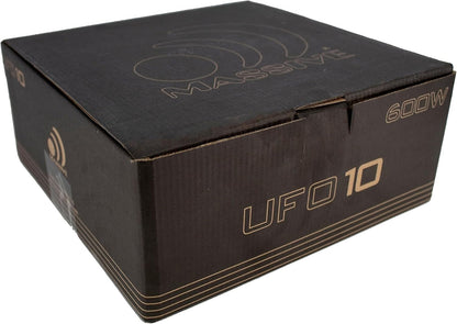 UFO10, 10 Inch Shallow Subwoofer - High Powered 600 Watt.