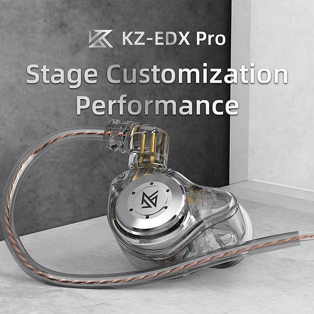 KZ EDX PRO Earphone 10Mm Dual Magnetic Circuit Dynamic Drive HIFI Music Earbud Sport Noise Cancelling Headset ZSN PRO ZSTX ZEX - Electronics