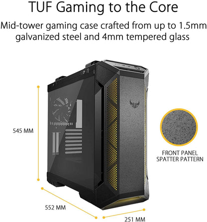 TUF Gaming GT501 Mid-Tower Computer Case for up to EATX.