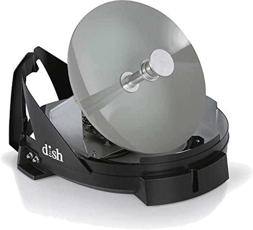 VQ4550 Tailgater Bundle - Portable Satellite TV Antenna and DISH Wally HD Receiver.