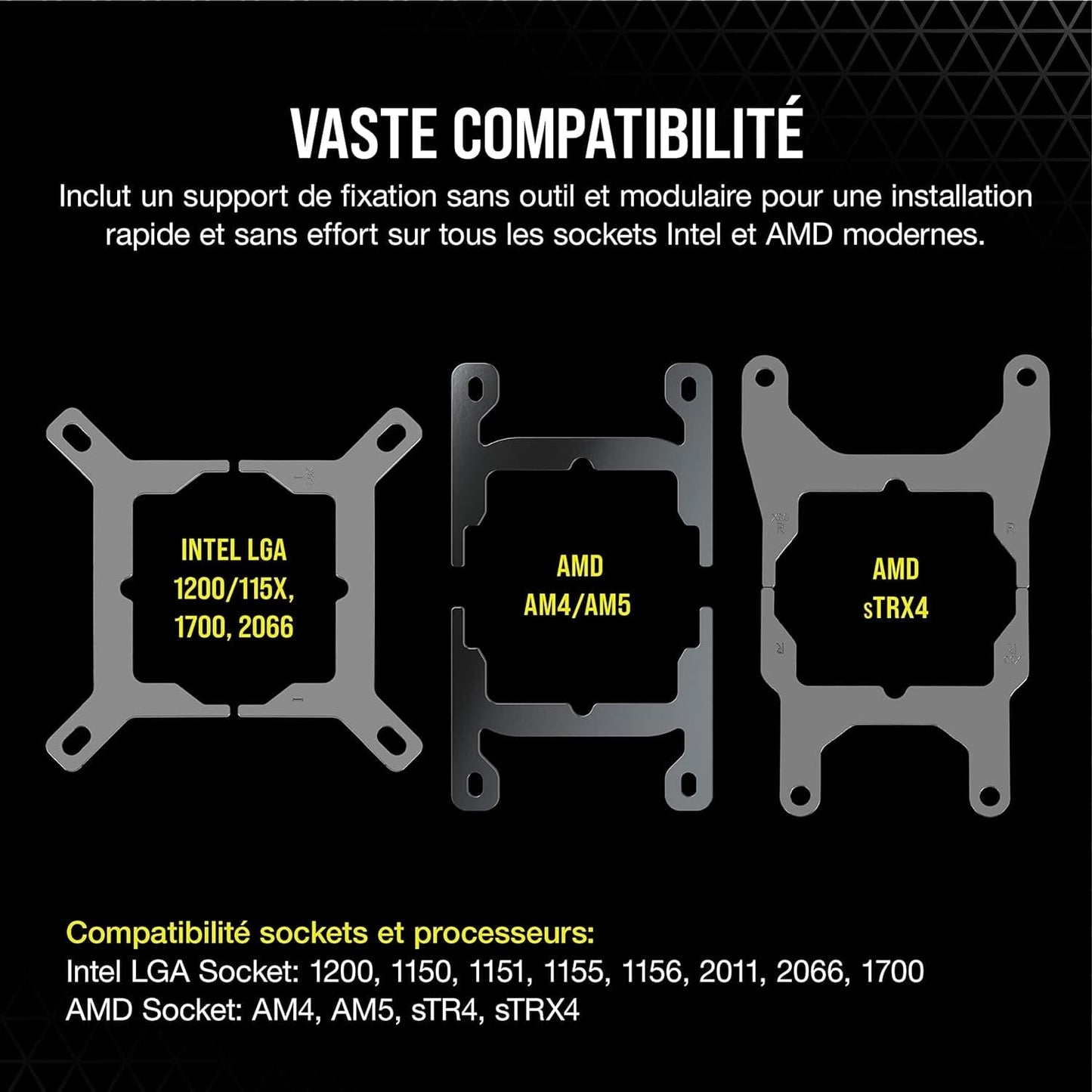 Icue H150I Elite Capellix Liquid CPU Cooler.