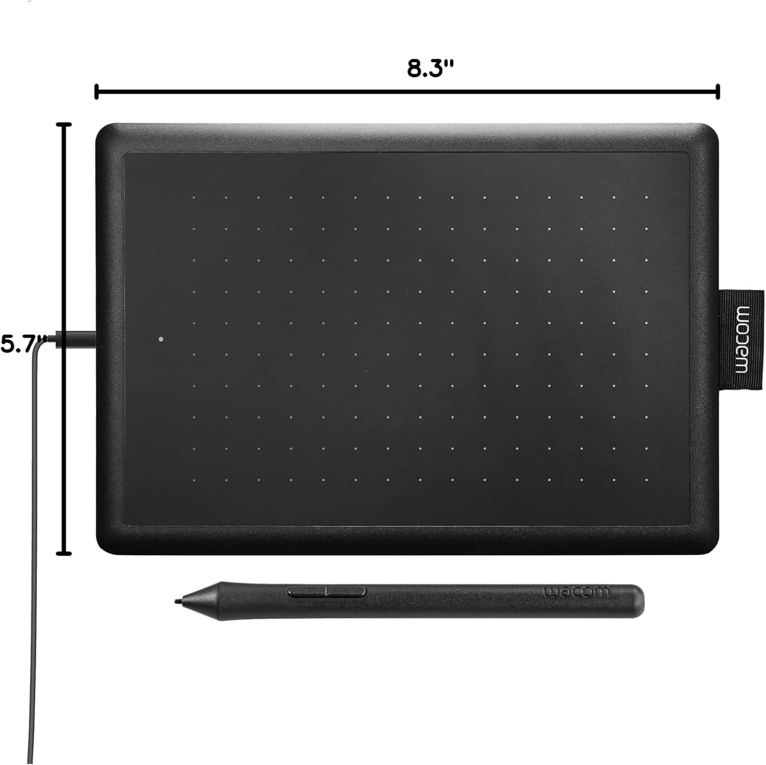 One by Small Graphics Drawing Tablet 8.3 X 5.7 Inches, Portable Versatile.