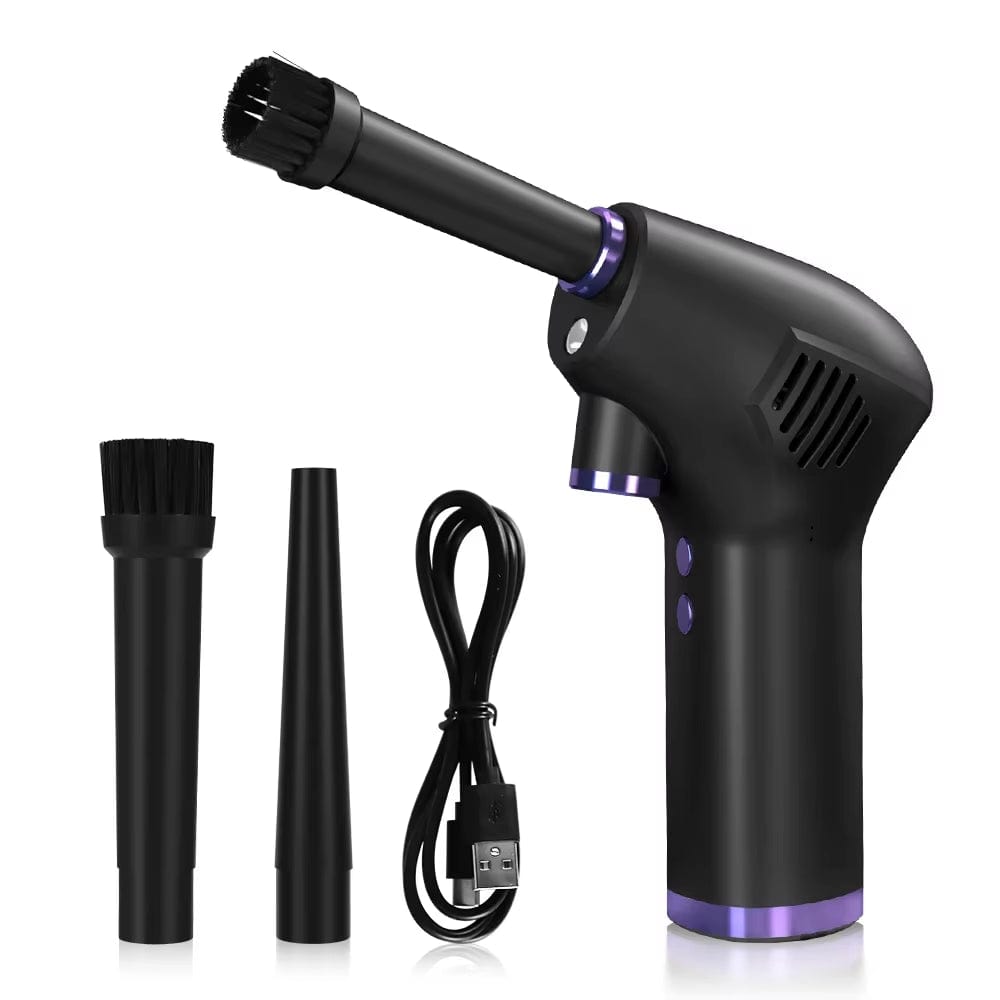 Wireless Air Duster USB Dust Blower Handheld Dust Collector.