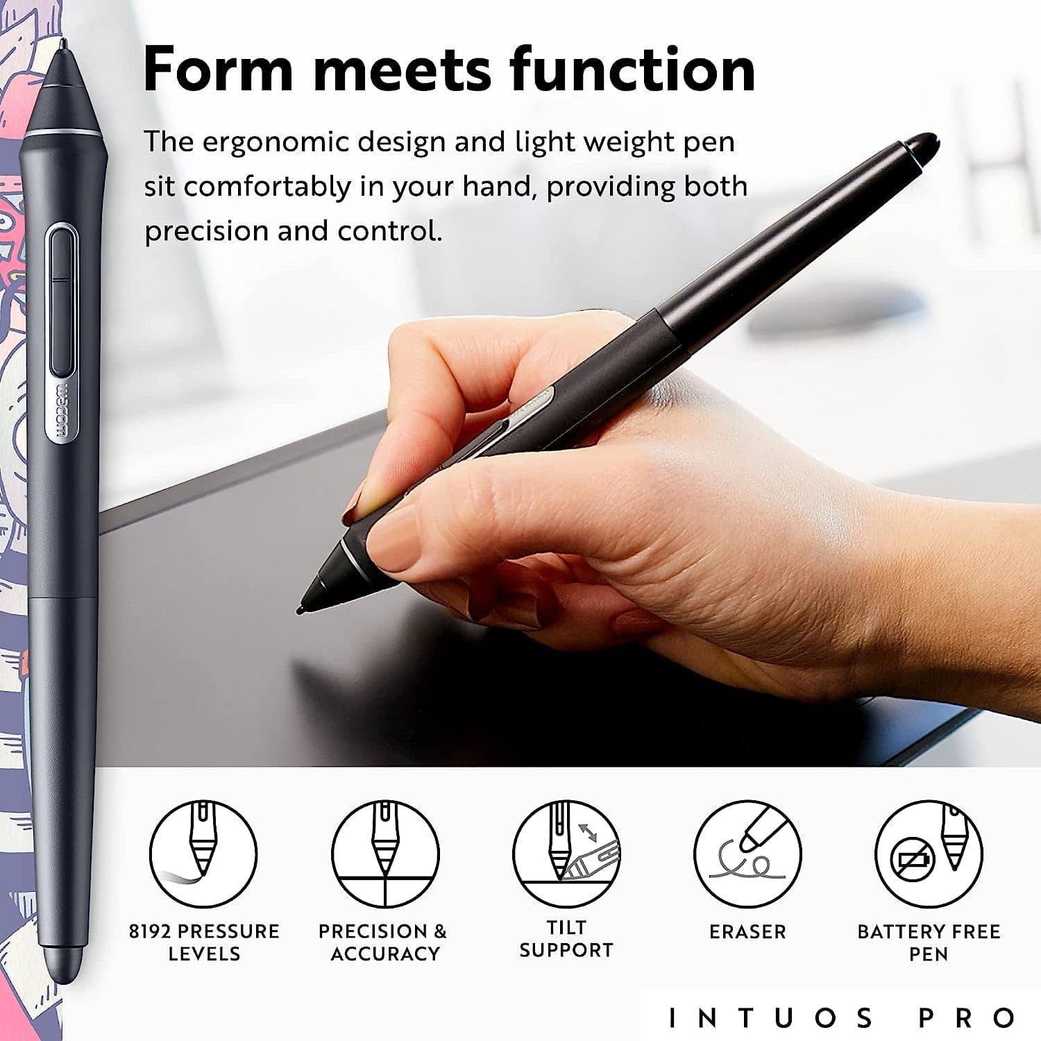 Pro Medium Bluetooth Graphics Drawing Tablet.