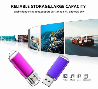 32GB Flash Drive USB 2.0 Flash Memory Stick Drive 10 Pack.