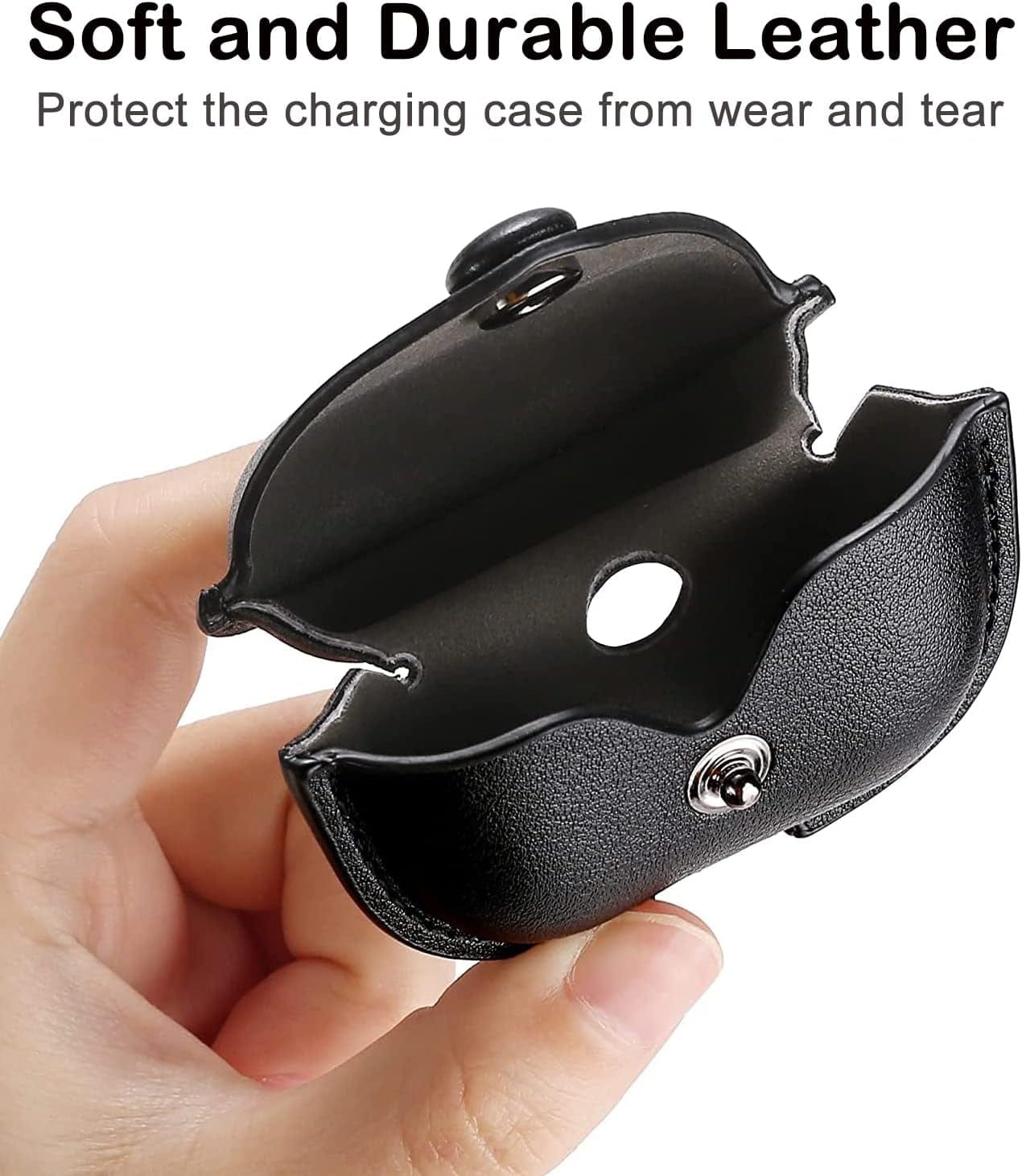 Genuine Leather Case Compatible with Airpods.