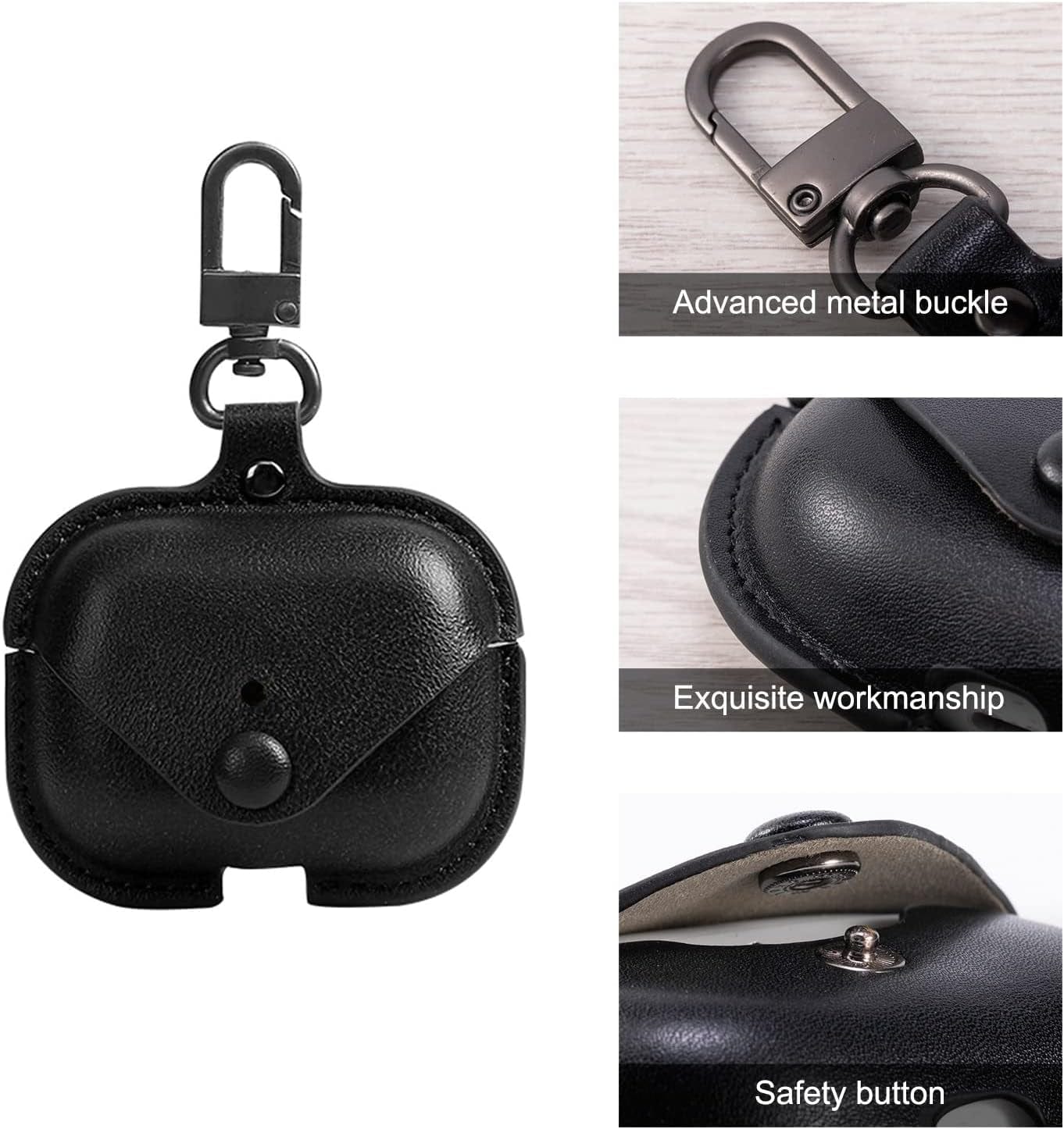 Genuine Leather Case Compatible with Airpods.